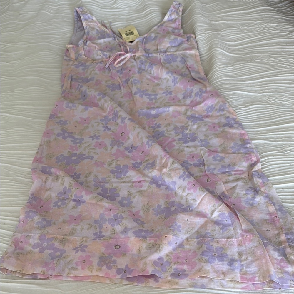Esprit Floral Pink and Purple Dress